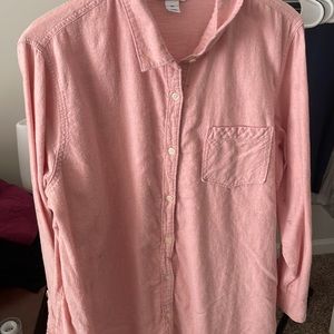 XXl pink button down